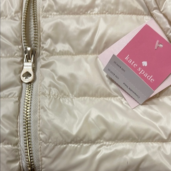 Kate Spade Cream Puffer Jacket - Picture 10 of 10